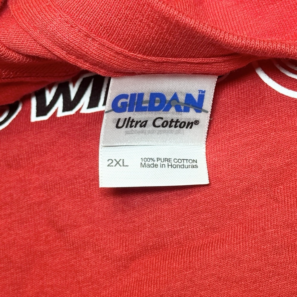 Y2K / Vintage 2008 Detroit Red Wings Stanley Cup Champions T-Shirt Hockey Sz 2XL - Picture 5 of 7